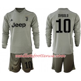 Maillot/Tenue Juventus DYBALA 10 Enfant Exterieur 2018/2019 Manche Longue